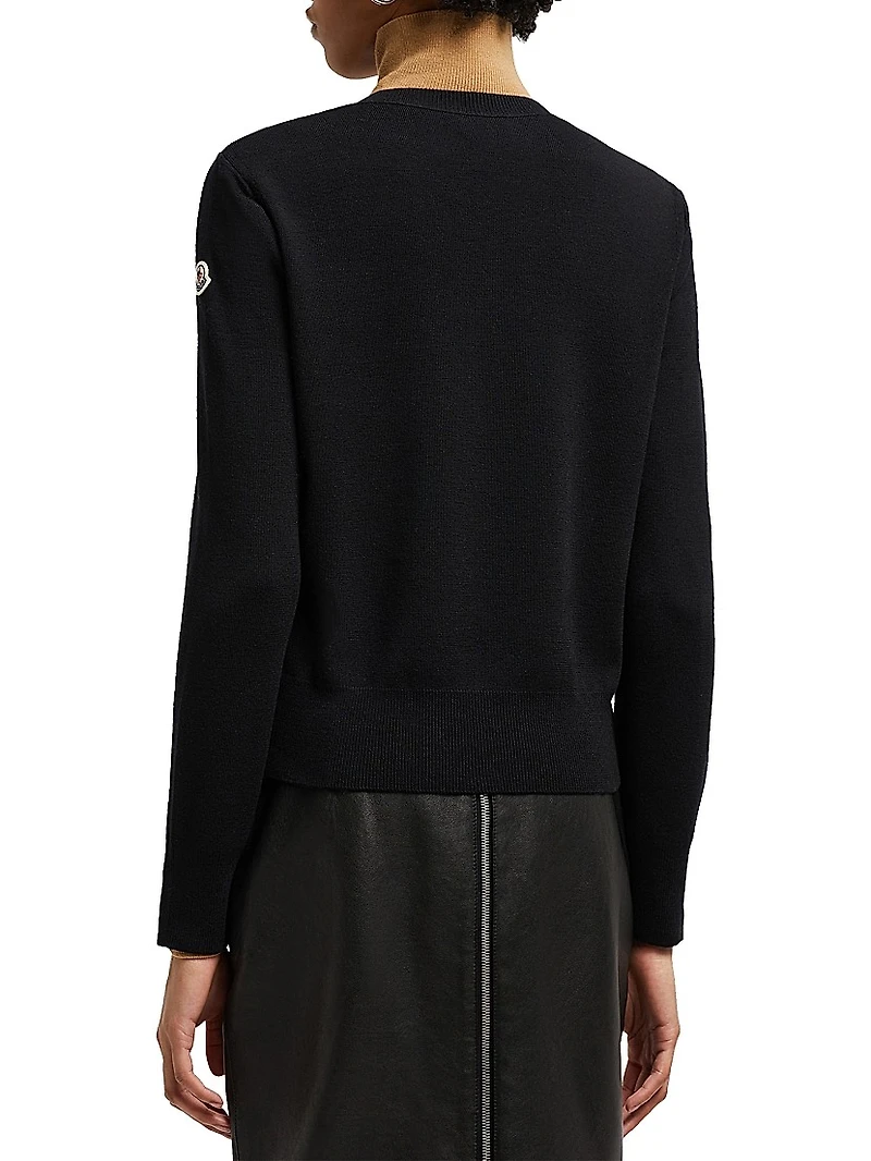 Padded Down Knit Zip Up Cardigan