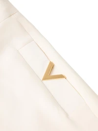 Crepe Couture Midi Skirt