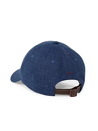 Baseball Cap with Embroidered Logo