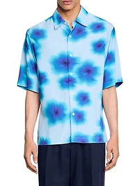 Floral Motif Shirt