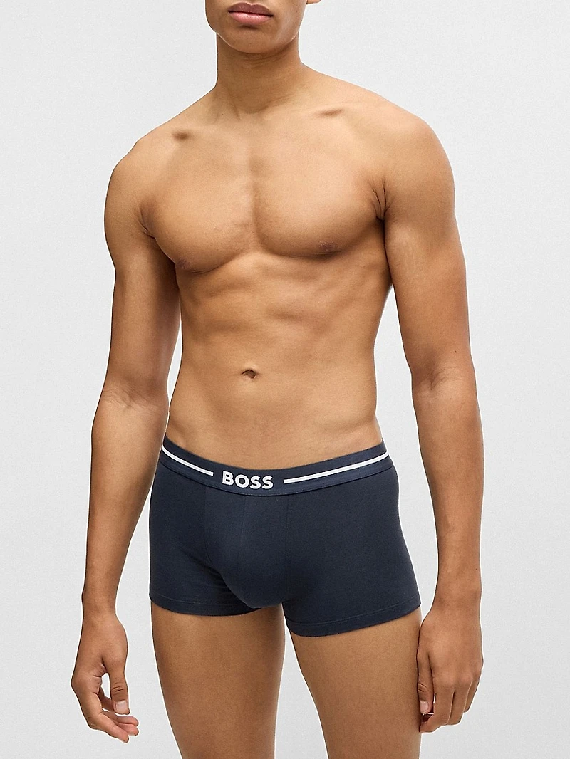 Three-Pack of Stretch-Cotton Trunks