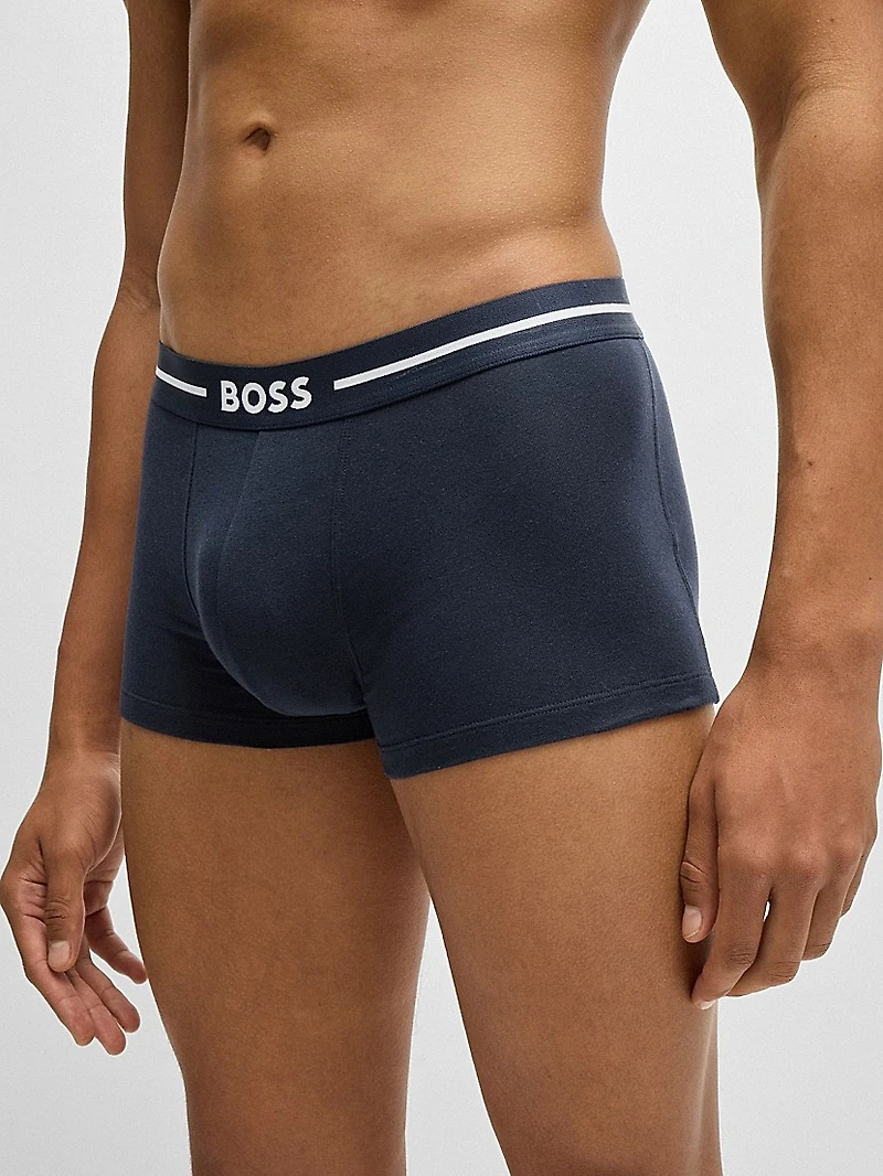 Three-Pack of Stretch-Cotton Trunks