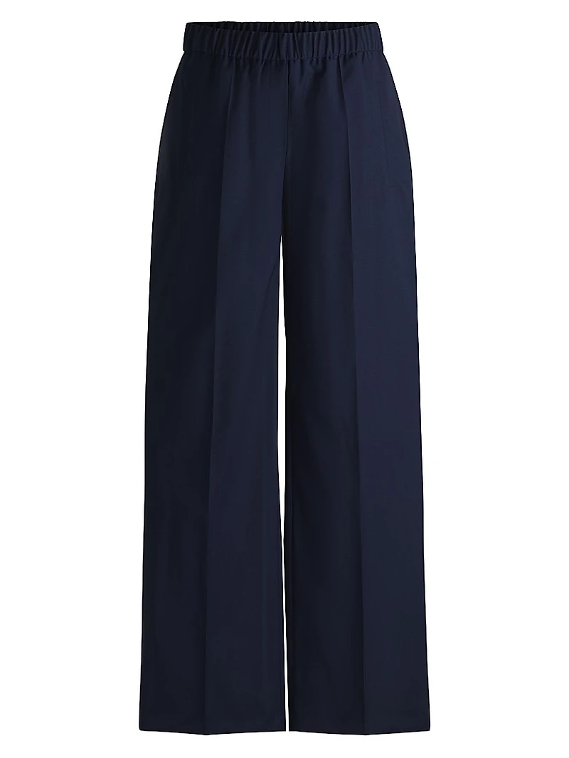 Relaxed-Fit Trousers Wool