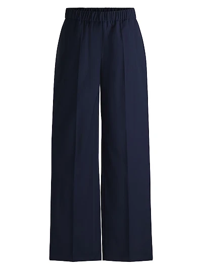 Relaxed-Fit Trousers Wool