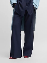 Relaxed-Fit Trousers Wool
