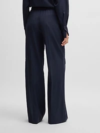 Relaxed-Fit Trousers Wool