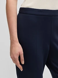 Regular-Fit Trousers with Front Crease