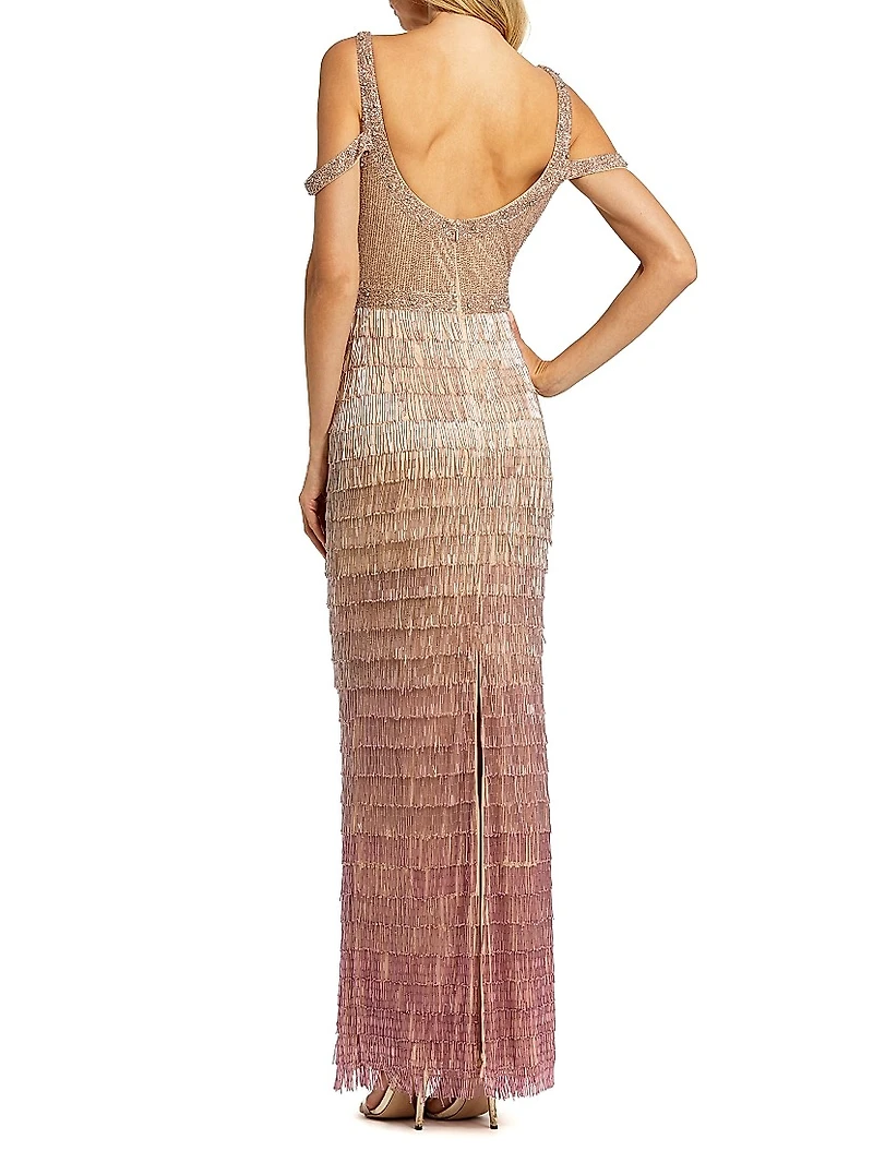 Evening Beaded Body-Con Gown