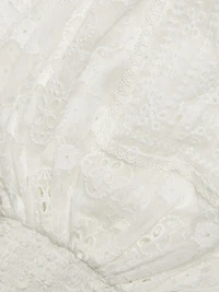 Norah Eyelet Peasant Blouse