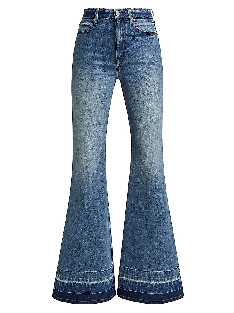 High-Rise Bell Bottom Jeans