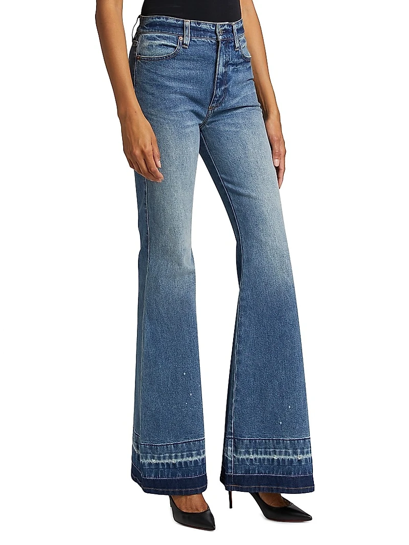 High-Rise Bell Bottom Jeans