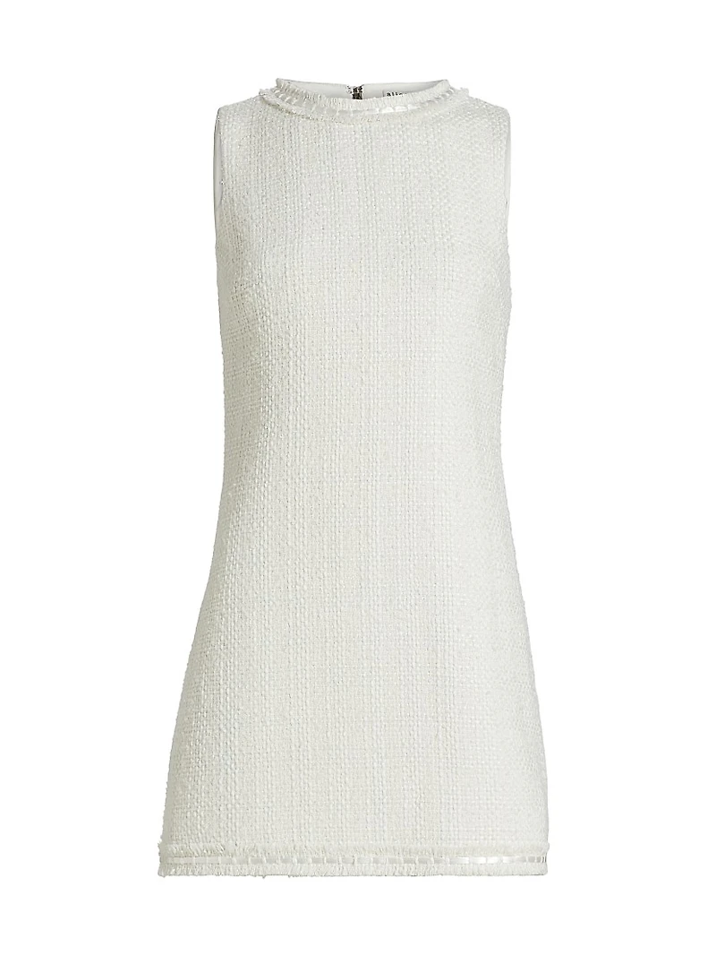 Coley Tweed Sleeveless Minidress