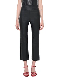 Reagan Stretch Leather Pants
