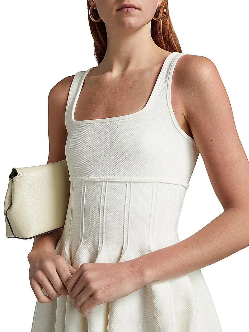 Elektra Seamed Minidress