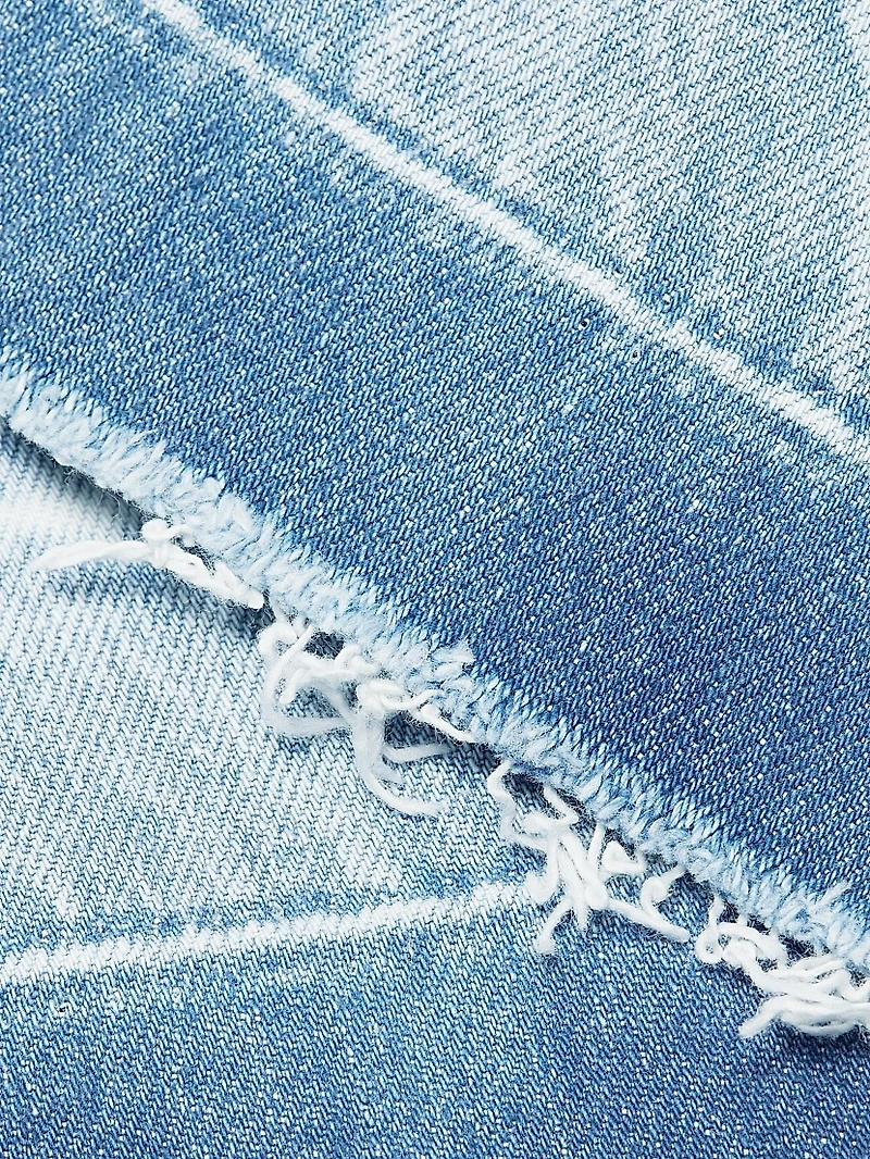 Clarissa Denim A-Line Midi-Dress