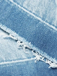 Clarissa Denim A-Line Midi-Dress