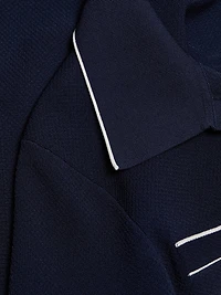 Margaret Cropped Polo Shirt