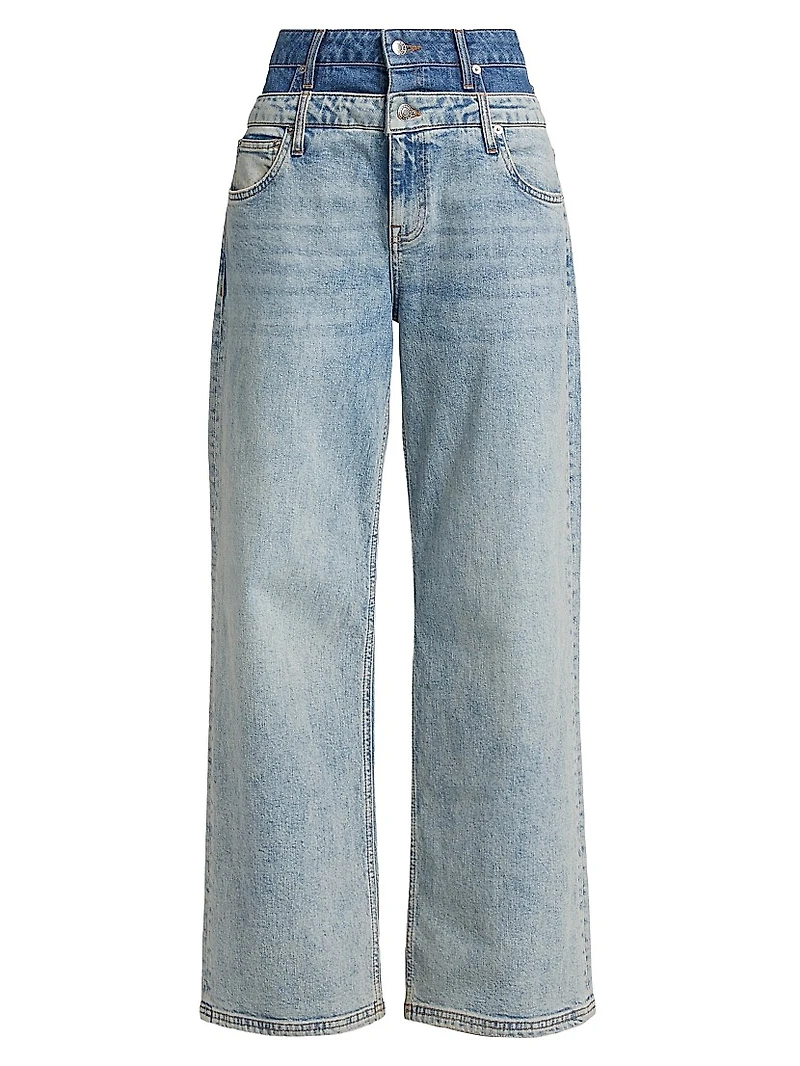 Kove Double-Waistband Jeans