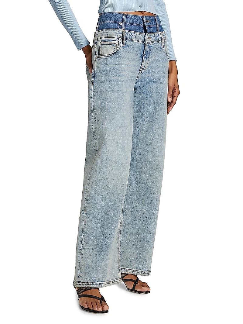 Kove Double-Waistband Jeans