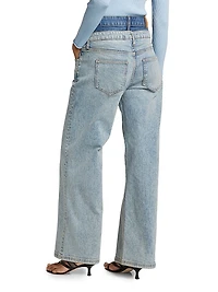 Kove Double-Waistband Jeans