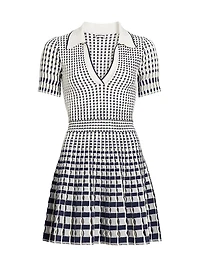 Tovi Knit Polo Minidress