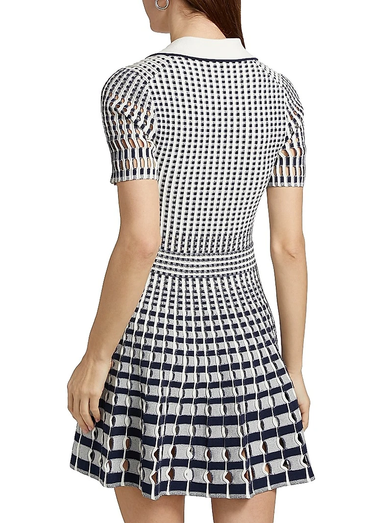 Tovi Knit Polo Minidress