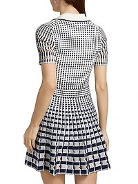 Tovi Knit Polo Minidress