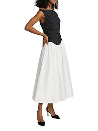 Cersei Off-the-Shoulder Midi-Dress