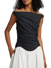 Cersei Off-the-Shoulder Midi-Dress