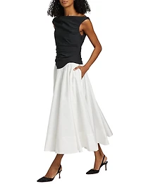 Cersei Off-the-Shoulder Midi-Dress