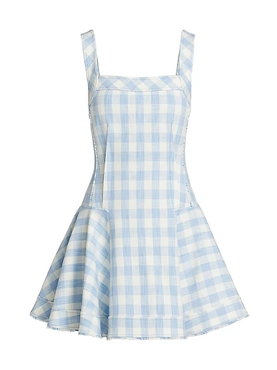 Hannalie Gingham Minidress