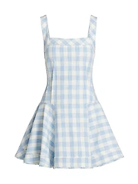 Hannalie Gingham Minidress