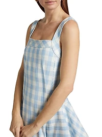 Hannalie Gingham Minidress