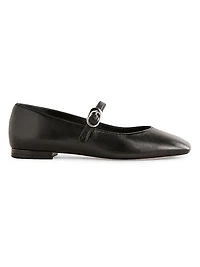 Melissa Leather Mary Jane Flats