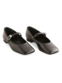 Melissa Leather Mary Jane Flats