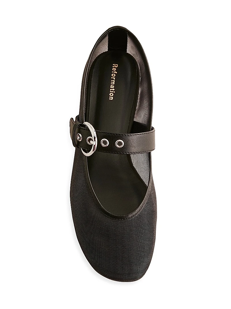 Bethany Mesh Ballet Flats