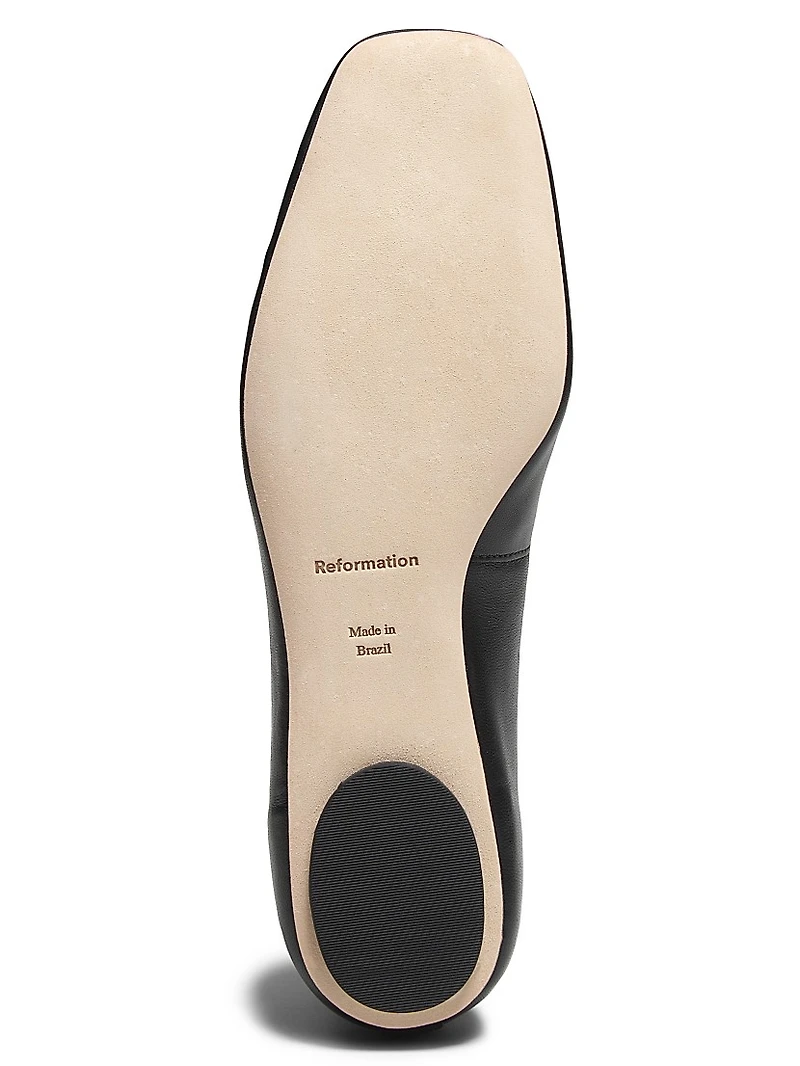 Prudence Leather Ballet Flats