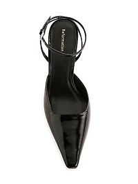 Natasha 75MM Patent Leather Pumps
