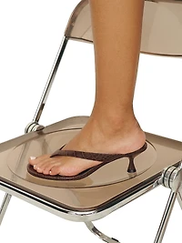 Sophie 50MM Leather Heeled Sandals