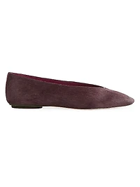 Prudence Calf Hair Ballet Flats