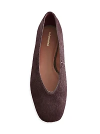 Prudence Calf Hair Ballet Flats