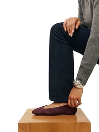 Prudence Calf Hair Ballet Flats