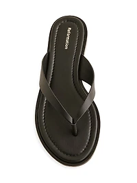 Jessie Leather Thong Sandals