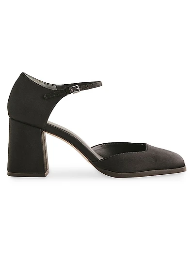 Netty 50MM Satin Pumps