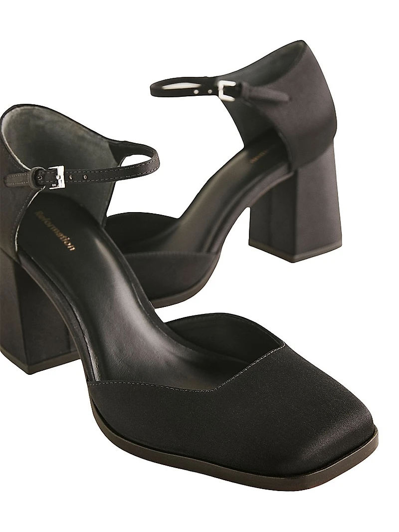 Netty 50MM Satin Pumps