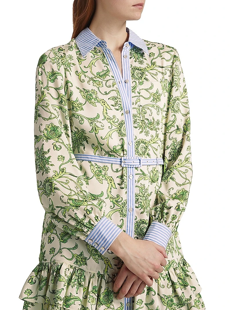 Ivy Paisley Tirza Shirtdress