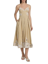 Trailing Peonies Maude Midi-Dress