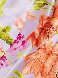 Midnight Tulips Jacey Mini Shirtdress