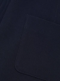 Pamela Crepe Flared Ankle-Length Pants