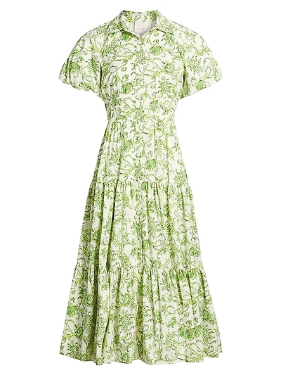 Ivy Paisley Shirtdress